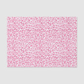 Exotic roze leopard Animal Print Tissuepapier (Voorkant)