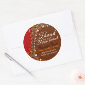 Exotic Satin Business Hartelijk dank, Sticker (Envelop)