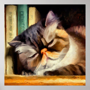 Exotic Shorthair Cat Poster