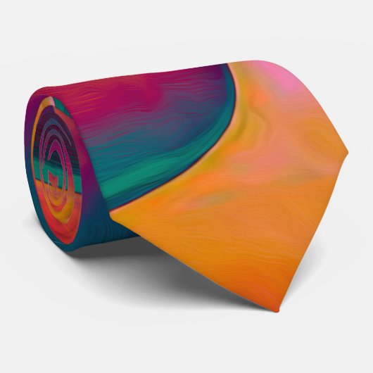 "Exotic Succulent Pop Art" Stropdas (Opgerold)