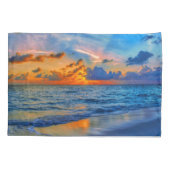 Exotic Sunset Beach Zee Kussensloop (Achterkant)