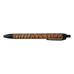 Exotic Tiger Stripe Pattern Zwarte Inkt Pen