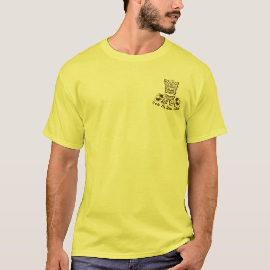 Exotic Tiki Island Podcast Mannen T-Shirt (Voorkant)