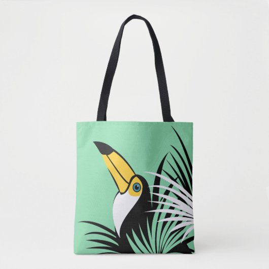 Exotic Toucan Bird Tote Bag (Voorkant)