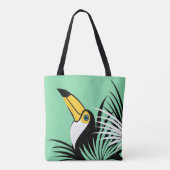 Exotic Toucan Bird Tote Bag (Achterkant)