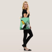Exotic Toucan Bird Tote Bag (Op model)
