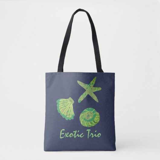 Exotic Trio Tote Bag (Voorkant)