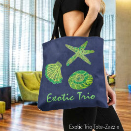 Exotic Trio Tote Bag