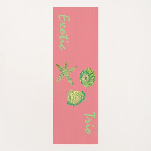 Exotic Trio Yogamat (Voorkant)