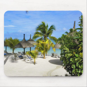 Exotic Tropical Beach Mousepad Muismat