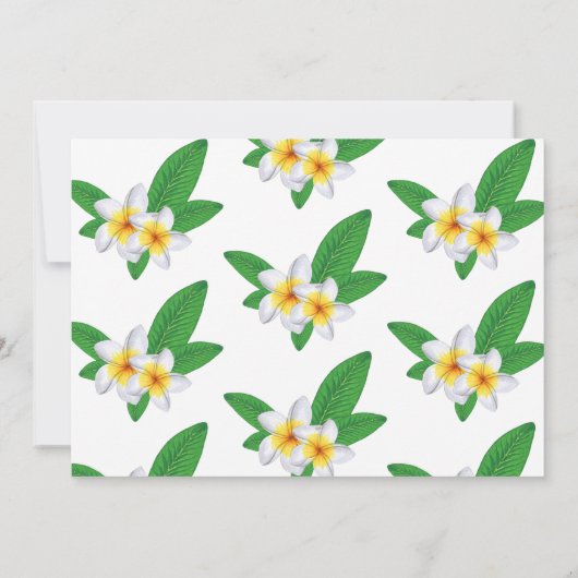 Exotic Tropical Beach Photo Weddenschap Save The Date (Achterkant)