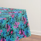 Exotic Tropical Floral Flower Pattern Rectangle Tafelkleed (Voorbeeld)