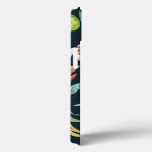 Exotic Tropical Floral Paradise Monogram Case-Mate iPhone Case (Achterkant / Rechts)