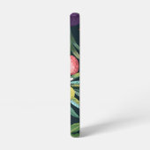 Exotic Tropical Floral Paradise Monogram Samsung Galaxy Hoesje (Linkerkant)