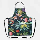 Exotic Tropical Floral Paradise Monogram Schort (Voorkant)