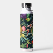 Exotic Tropical Floral Paradise Monogram Waterfles (Links)
