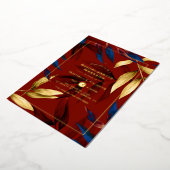 Exotic Tropical Forest Bachelorette Weekend Folie Uitnodiging (Gedraaid)