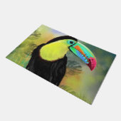 Exotic Tropical Toco Toucan Bird Doormat Deurmat (Schuin)