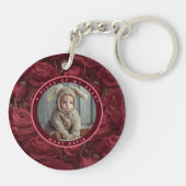 Exotic Unique Gifts Ranunculus Floral Sleutelhanger (Achterkant)