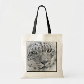 Exotic White Snow Leopard Tote Bag (Voorkant)