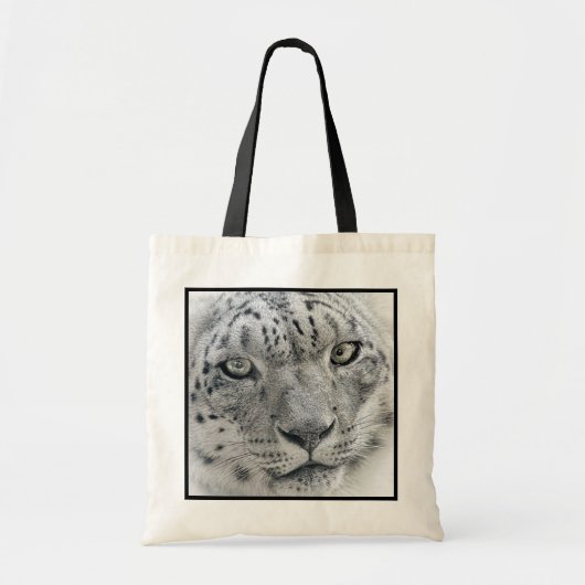 Exotic White Snow Leopard Tote Bag (Voorkant)