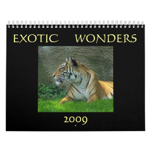 Exotic Wonders 2009 Kalender