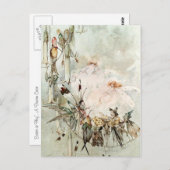 "Exotics at Play" Briefkaart (Voorkant / Achterkant)