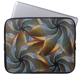 Exotisch Abstract Bloemmotief Laptop Sleeve