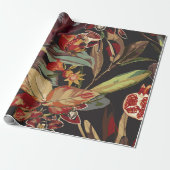 Exotisch abstract oerwoud. cadeaupapier (Uitgerold)