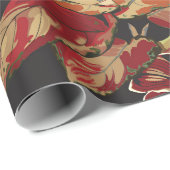 Exotisch abstract oerwoud. cadeaupapier (Rol Hoek)