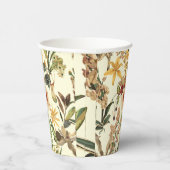 Exotisch abstract oerwoud. papieren bekers (Rechts)