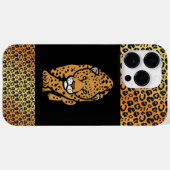 Exotisch blauw-luipaard illustratie & huidpatroon Case-Mate iPhone case (Achterkant (horizontaal))