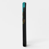 Exotisch Blauwgroen Blauw Goud Zwart Vlinder Case-Mate iPhone Case (Achterkant/links)