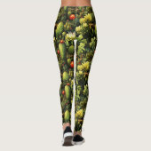 Exotisch Bloemenparadijs met Cactus Leggings (Achterkant)
