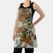 Exotisch Bloemmotief Schort (Insitu)