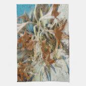 Exotisch Bloemmotief Theedoek (Verticaal)