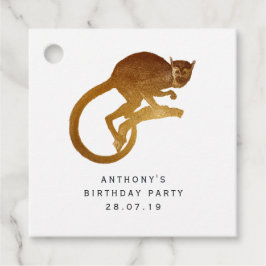 Exotisch bos bedankjes labels