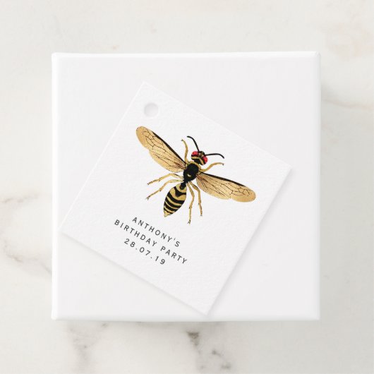 Exotisch bos bedankjes labels (In situ)