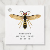 Exotisch bos bedankjes labels (Voorkant)