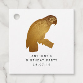 Exotisch bos bedankjes labels