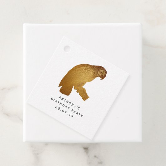 Exotisch bos bedankjes labels (In situ)