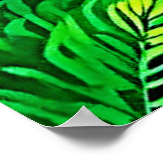 Exotisch Bosontwerp Poster (Hoek)