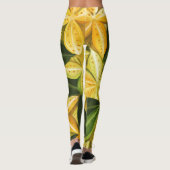 Exotisch carambole 🌿 voor tropisch deco leggings (Achterkant)