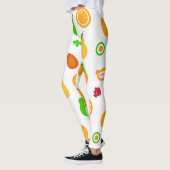 Exotisch fruit patroon ontwerp leggings (Links)