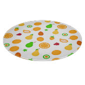 Exotisch fruit patroon ontwerp snijplank (Hoek)