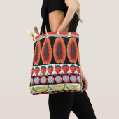 Exotisch fruit Trendy naadloos patroon Tote Bag (Dichtbij)