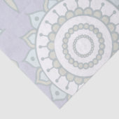 Exotisch gekleurd Mandala-weefselpapier Tissuepapier (Detail)