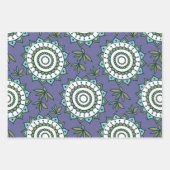 Exotisch gekleurd papier met platte vellen vellen (Voorkant)