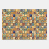 EXOTISCH GEOMETRISCH DECCOUPAGE DECORATIEF PAPIER INPAKPAPIER VEL (Voorkant 2)