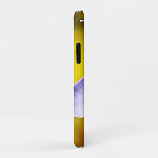 Exotisch gevleugeld schoonheidsontwerp Case-Mate iPhone case (Achterkant/rechts)